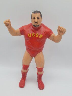 1984 LJN Titan Sports WWF Nikolai Volkoff USSR Wrestling Figure